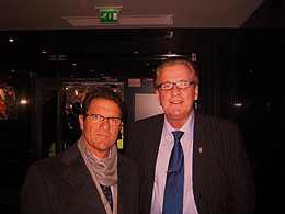 Meeting Fabio Capello & Geson the Directors Box Stamford Bridge