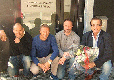 Inspiration-Lecturers at the Elite Sports High School in Telemark May 2011 Norway